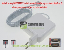  Adapters for apple macbook pro 13 precision aluminum unibody (16.5V 3.65A 60W) image 1