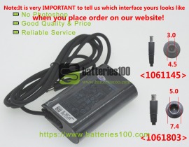  Adapters for dell xps 13-9360-d2705s (19.5V 2.31A 45W) image 1