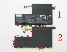  Batteries for lenovo yoga 520-14ikb-80x8006ksp (11.4V 4645mAh) image 1