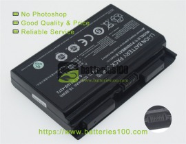  Batteries for clevo p170sm (14.8V 5200mAh) image 1