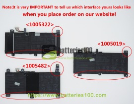  Batteries for asus rog strix gl504gs-es056t (15.4V 4335mAh) image 1