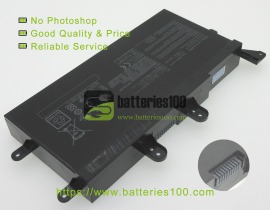  Batteries for asus rog g703gxr-ev038t (14.4V 6400mAh) image 1