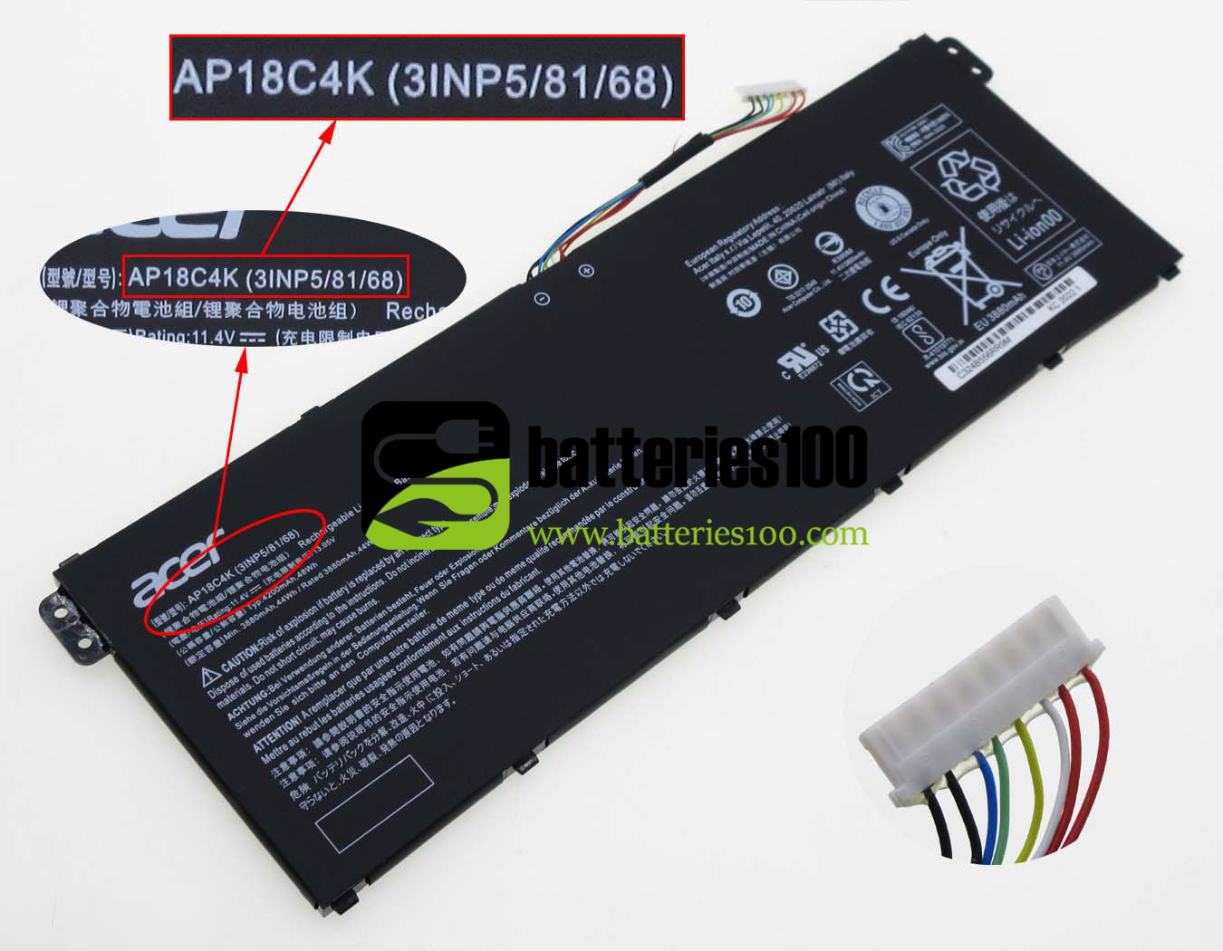 Acer battery part number